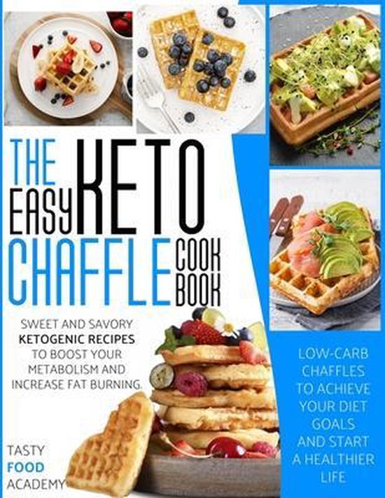 The Easy Keto Chaffle Cookbook - cover