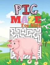 PIG MAZE For Kids