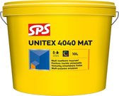 SPS Unitex 4040 Matte Muurverf wit/p 10 liter (nieuw)