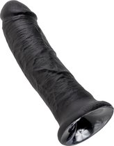 8" Cock - Black - Realistic Dildos