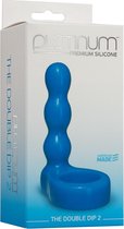 The Double Dip 2 - Blue - Butt Plugs & Anal Dildos - Cock Rings