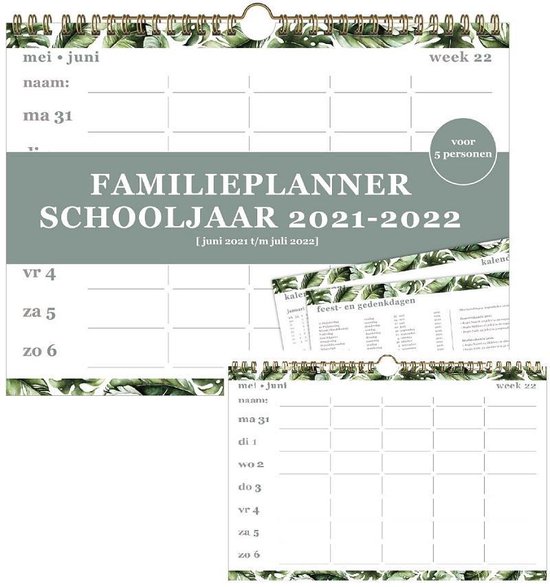 Hobbit Familieplanner Spiraal D1 2021-2022 - De Hobbit