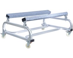 EvoNautic Stallings Trolley - Boten Staller - Jetski Trolley - Botenbok - Verrijdbare Bok voor Boten - Tot Wel 300kg Laadvermogen - Inclusief Zwenkwielen