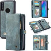 Caseme Huawei P30 Lite Vintage Portemonnee Hoesje - Blue