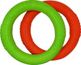 Viervoetjes - Aqua Ringen 2-Pack - 27 CM - Waterspeelgoed - Drijvend - Oranje & Groen