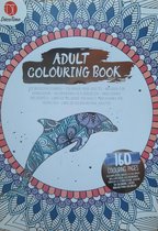 Kleurboek voor volwassenen Dolfijn - 160 kleurplaten voor urenlang kleuren