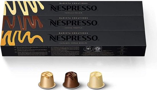 Spectaculair dubbele Wijzerplaat Nespresso Original Line pakket - Koffie cups 3 x 10 capsules | bol.com