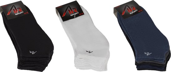 PUMA Unisex Sportsokken 12-Pack Zwart - Heren Sokken