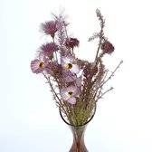 Florissima - kunstbloemen - boeket - lila - 55 cm hoog