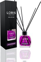 LORIS - Parfum - Geurstokjes - Huisgeur - Huisparfum - Fig & Peony - 120ml