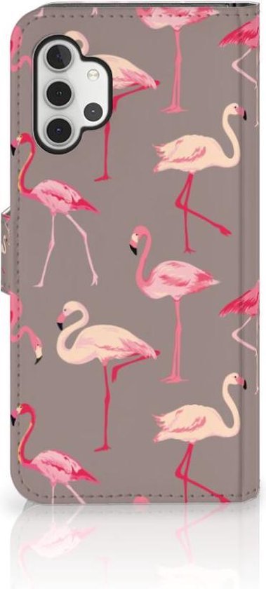 Protection Téléphone Samsung Galaxy A32 5G Portefeuille Flamant