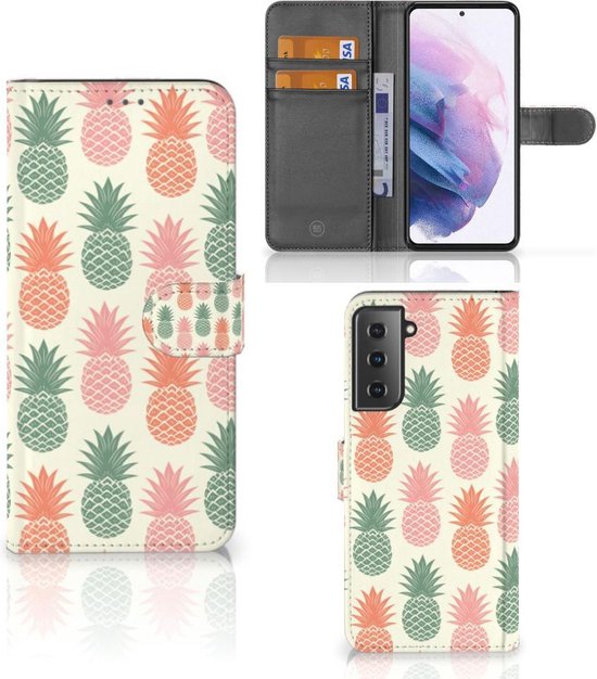 Housse Coque pour Samsung Galaxy S21 Plus Coque Téléphone Ananas