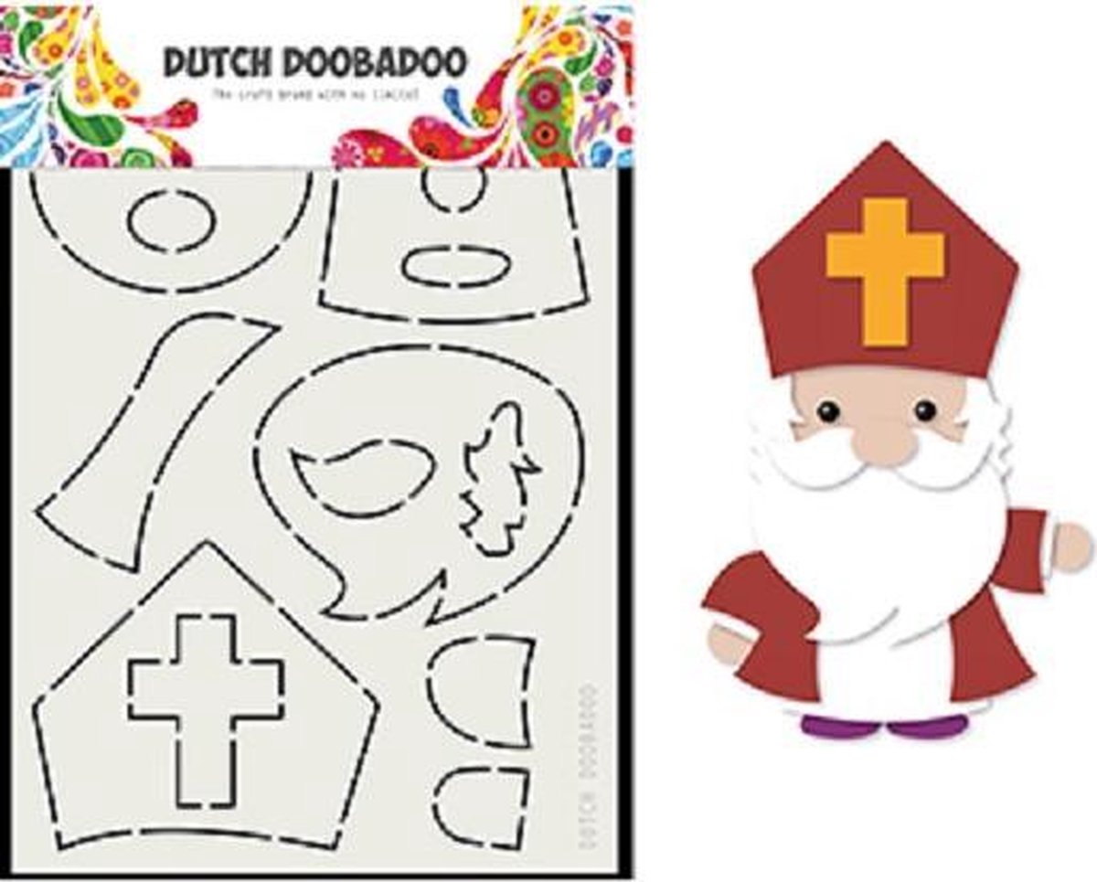 Dutch Doobadoo Card Art Built up Sinterklaas A5 470.713.824 (10-20)