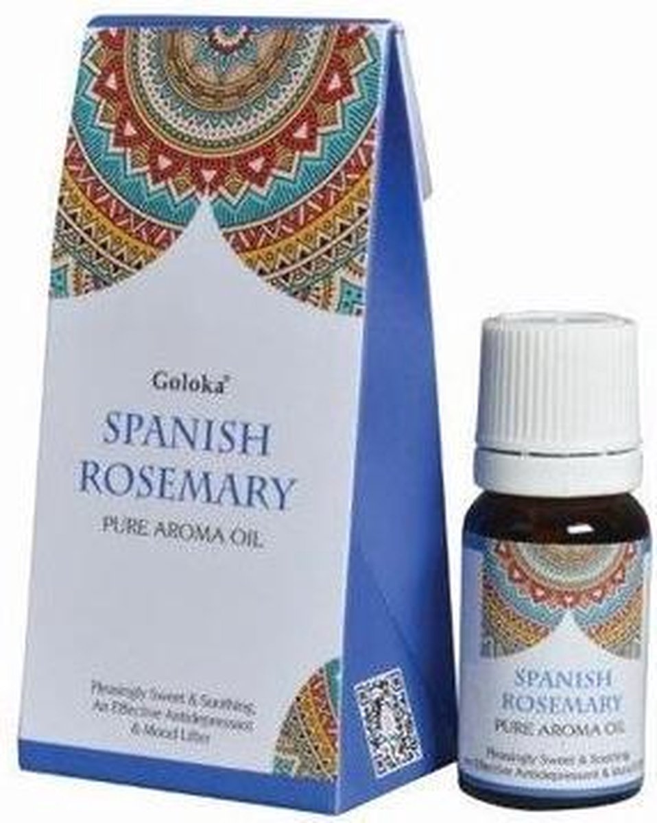 Goedkoopste Goloka Spanish Rosemary - Eterische olie - Flesje 10 ml