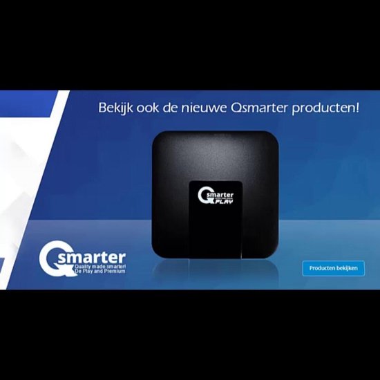 Récepteur IPTV QSMARTER Qs9 - Android Media Player - 4K HDMI