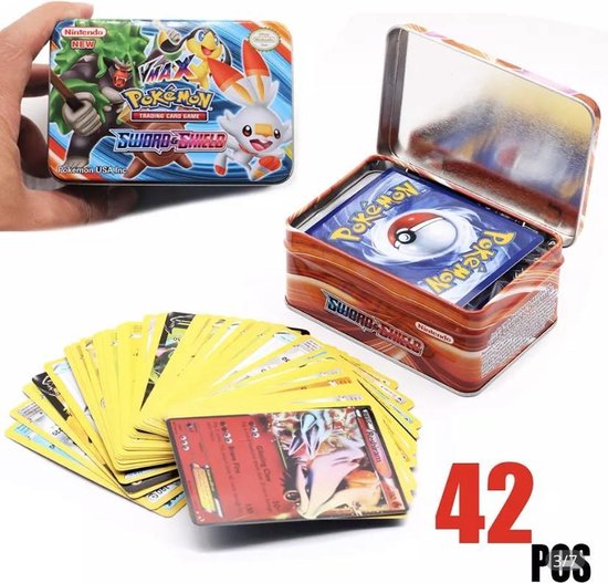 pokemon booster box serie Sun & moon, 42 stuks in blik | Games | bol.com
