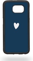 Blue heart Telefoonhoesje - Samsung Galaxy S6