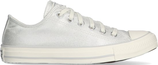Baskets basses Converse Filles Chuck Taylor All Star Ox - Argent - Taille  37,5 | bol.com