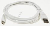 Datakabel en Laadkabel USB 2.0 type C kabel - 1.8 meter - Wit