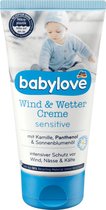 babylove Baby Gezichtscrème voor weer en wind - Met kamille, panthenol en zonnebloemolie - 75 ml