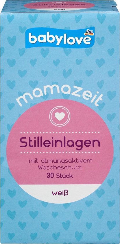 babylove mamazeit Voedingspads - wit - 30 stuks