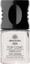 alessandro Coconut Oil Enriched nagel top coat 10 ml Transparant