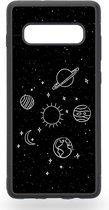 Planets of the galaxy Telefoonhoesje - Samsung Galaxy S10+