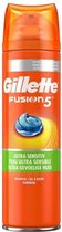 6x Gillette Scheerschuim Fusion 5 Ultra Sensitive 200 ml