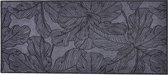 MD Entree - Keukenloper - Universal - Flora - 67 x 150 cm - Antraciet