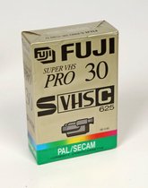 Fuji Super VHS Pro 30 / S VHS-C