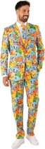 OppoSuits Pokémon™ - Heren Pak - Pokemon Nintendo Kostuum - Gekleurd - Maat EU 52