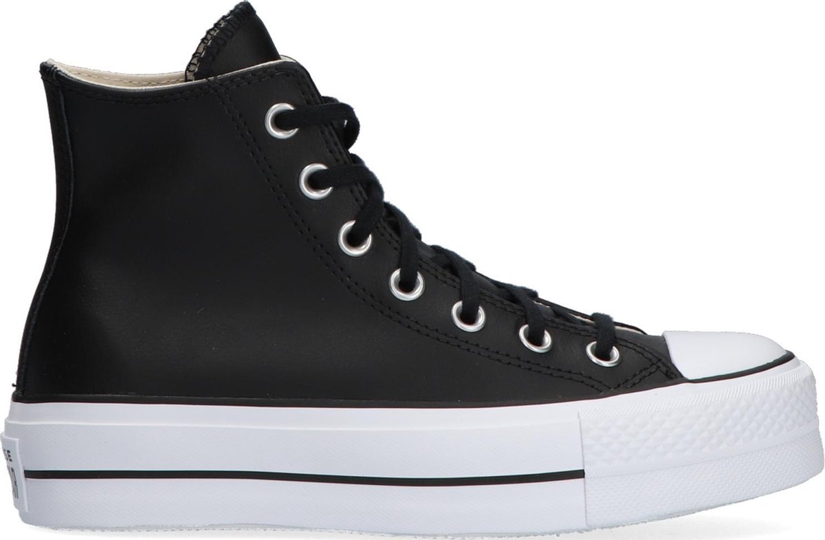 Converse Dames Hoge sneakers Chuck Taylor All Star Lift Hi - Zwart - Maat  36,5 | bol.com