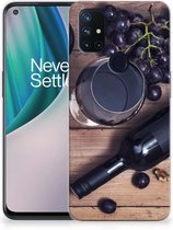 Telefoonhoesje OnePlus Nord N10 5G Leuk TPU Backcase Wijn