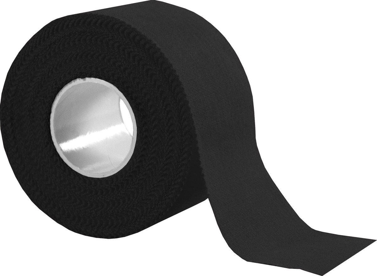 Sporttape Black - 3,8cm x 10m - Set van 2 - Spiertape - Tape
