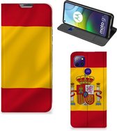 Smartphone Hoesje Motorola Moto G9 Power Mobiel Hoesje Spaanse Vlag