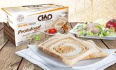 Ciao Carb |   Prototoast Tomaat | Stage 2 | 4 x 50 gram | Perfect voor een koolhydraatarm ontbijt of lunch| Koolhydraatarme Toast