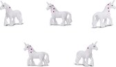 Safari Lucky Mini's/ geluksmini's unicorn/ eenhoorns 10 stuks (ca 1-2 cm)