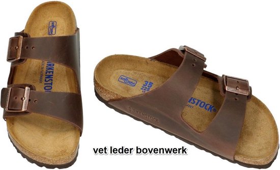 Birkenstock -Dames - bruin donker - slippers \u0026 muiltjes - maat 39 | bol.com