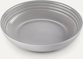 Le Creuset  Aardewerken diep bord - 4 stuks - in Mist Grey 22cm