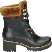 Panama Jack PHOEBE BROOKLYN B2 - Volwassenen VeterlaarzenHalf-hoge schoenen - Kleur: Zwart - Maat: 36