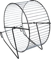 Dierenbenodigdheden Vadigran Hamster Wiel Metaal/Chroom 15Cm