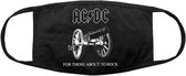 AC/DC - About To Rock Masker - Zwart