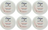 Dove - voedende Body Crème - 6 x 75 ML - Voordeelverpakking