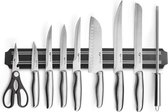Creartix - Couteaux à bande magnétique - Porte- couteau magnétique - Couteaux Creartix - 33 x 5 cm