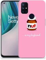 Leuk Hoesje OnePlus Nord N10 5G Telefoonhoesje Nut Boyfriend