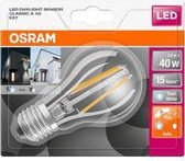 OSRAM 4058075162259 LED-lamp Energielabel A+ (A++ - E) E27 Peer 4 W Koudwit (Ø x l) 60.0 mm x 105.0 mm 1 stuk(s)