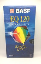 BASF VHS EQ-120 extra quality fantastic colors / vhs video cassette / vhs bandje.
