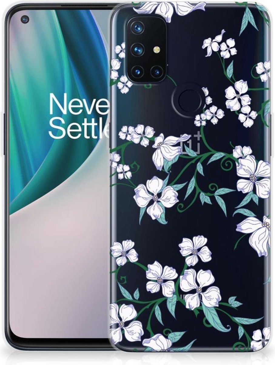 OnePlus Nord N10 5G Uniek TPU Case Blossom White