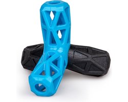 Vadigran Speelgoed Hond TPR - Blueberry Fun Ster -13Cm -Met blueberry geur.- Snack dispenser -DRIJVEND.- Opgevuld met vb pindakaas kan je deze efkes in de diepvriezer steken