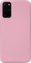 ADEL Siliconen Back Cover Softcase Hoesje Geschikt voor Samsung Galaxy S20 - Roze